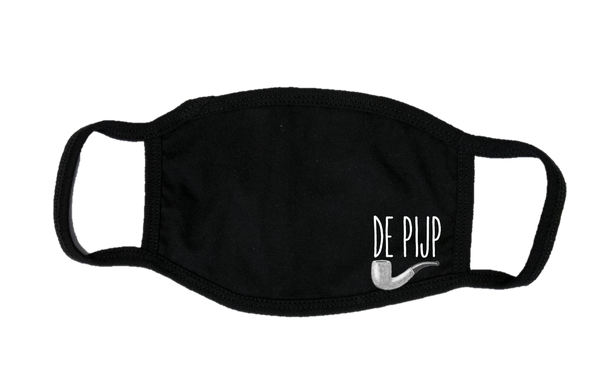 Mondkapje Face mask De Pijp met filter FASHION JUNKY small logo.