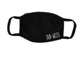 Mondkapje Face mask Oud-West met filter FASHION JUNKY small logo.