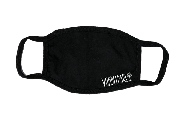 Mondkapje Face mask Vondelpark met filter FASHION JUNKY small logo.