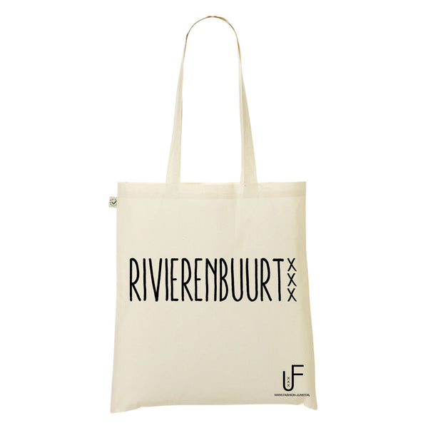 Rivierenbuurt Organic Shopping bag Fashion Junky Amsterdam