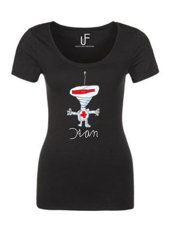 De Robot By Stan T-shirt Fashion Junky Amsterdam Duchenne tshirt Woman