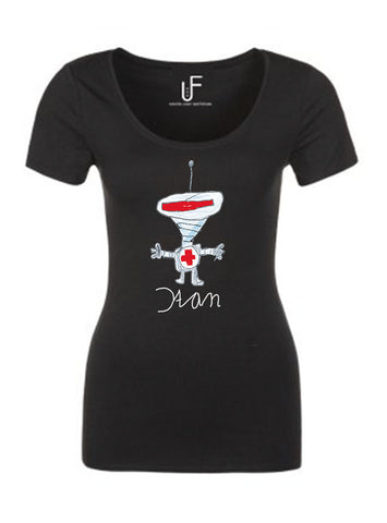 De Robot By Stan T-shirt Fashion Junky Amsterdam Duchenne tshirt Woman